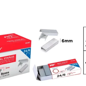 METAL STAPLES 24/6 BOX 1,000 PCS x 1