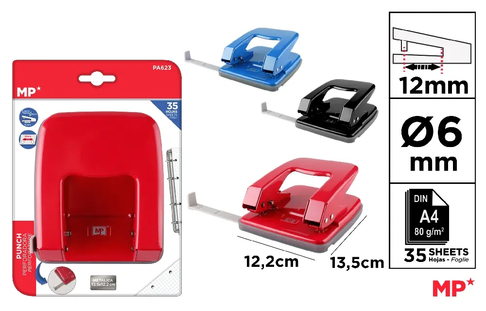 LARGE DRILL 13.5 x 12.2 cm