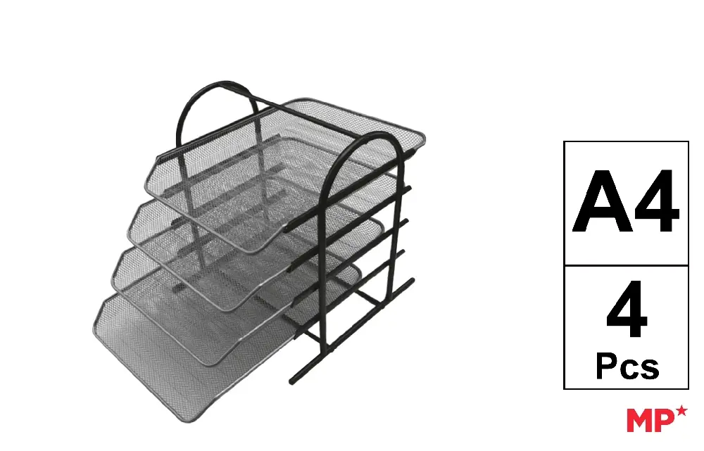 A4 PAPER HOLDER 4 SHELVES