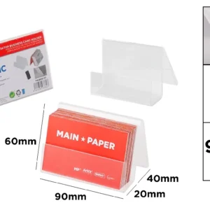 BUSINESS CARD HOLDER 60*90MM