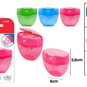 TRIPLE PENCIL SHARPENER WITH TANK