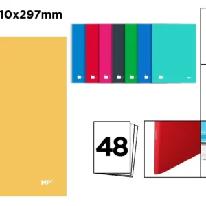 A4 STAPLED NOTEBOOK 48 SHEETS 60 g/m² LIS