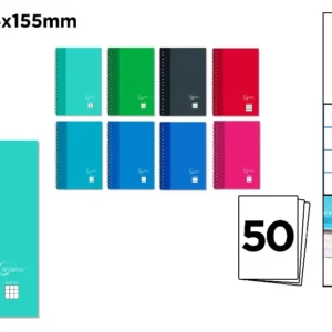 BLOCK EIGHTH 50 GRID SHEETS