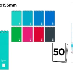 BLOCK PP EIGHTH 50 GRID SHEETS