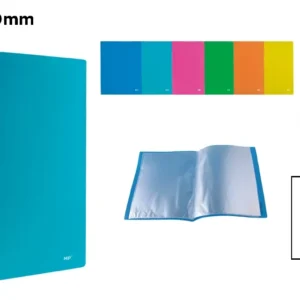 FOLDER WITH 30 A4 COVERS FLUORESCENT COVER.