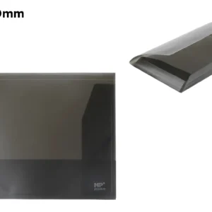 A4 TRANSLUCENT FOLDER WITH FLAP AND ELASTIC BAND