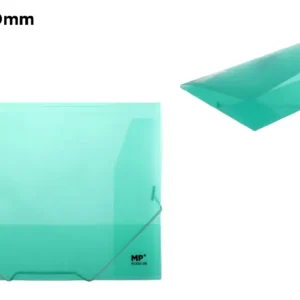 A4 TRANSLUCENT FOLDER WITH FLAP AND ELASTIC BAND