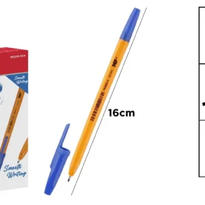 BLUE SOFT TIP PENS 1.0 mm 50 PCS