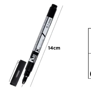 CALIBRATED MARKER 0.1 mm.