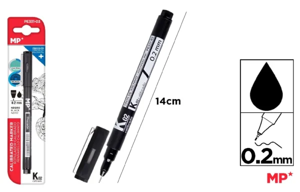 CALIBRATED MARKER 0.2 mm.