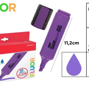 PURPLE FLUORESCENT MARKER.