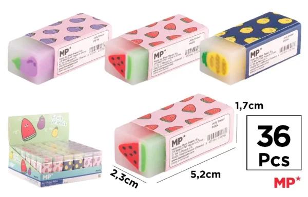 JELLY COLOR ERASER.