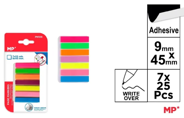 FLUORESCENT SEPARATORS 9 mm.