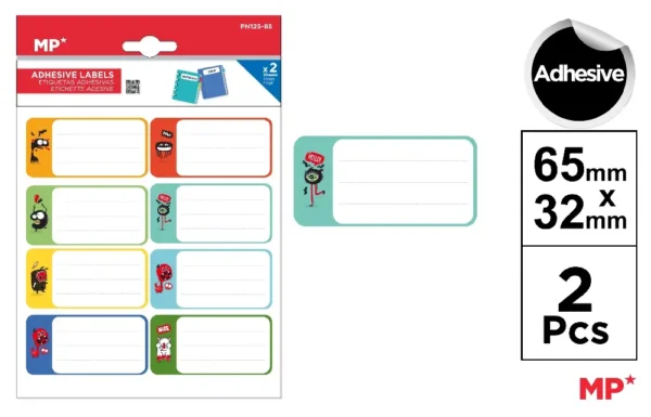 CUSTOMIZABLE DECO ADHESIVE LABELS