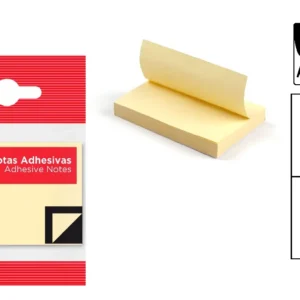 STICKY NOTES 50 x 75 mm 100 SHEETS.