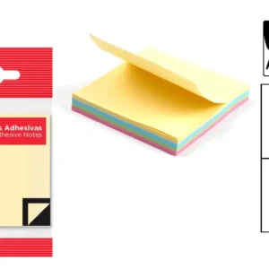 STICKY NOTES 75 x 75 mm 100 SHEETS.
