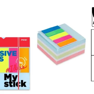 STICKY NOTES 75 x 75 mm 400 SHEETS.