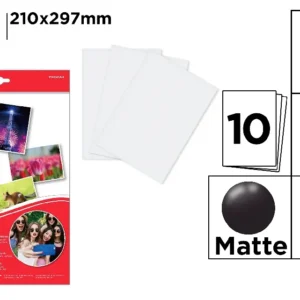 PHOTOGRAPHIC PAPER 10 A4 SHEETS.