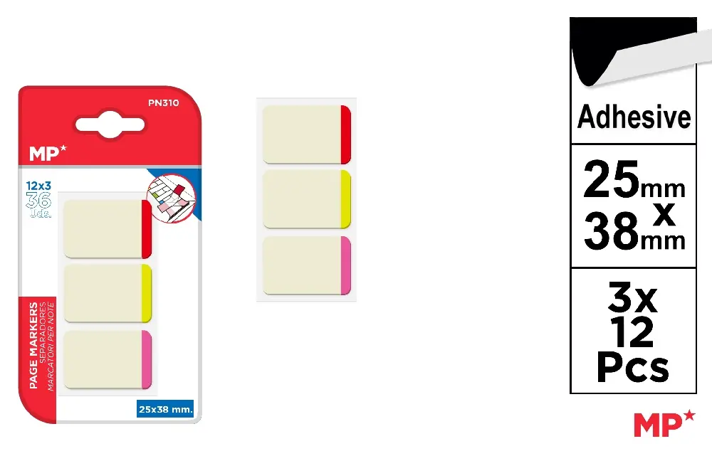 ADHESIVE SEPARATORS 25 x 38 mm.