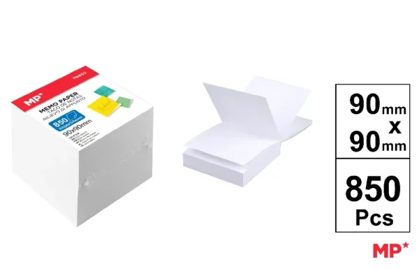 PAD NOTES 90 x 90 mm 850 SHEETS 70 g