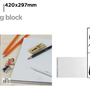 DRAWING BOOK 24 A3 SHEETS