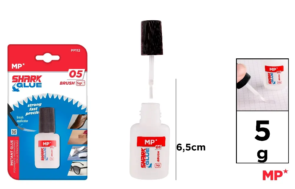 INSTANT GLUE WITH BRUSH 5G
