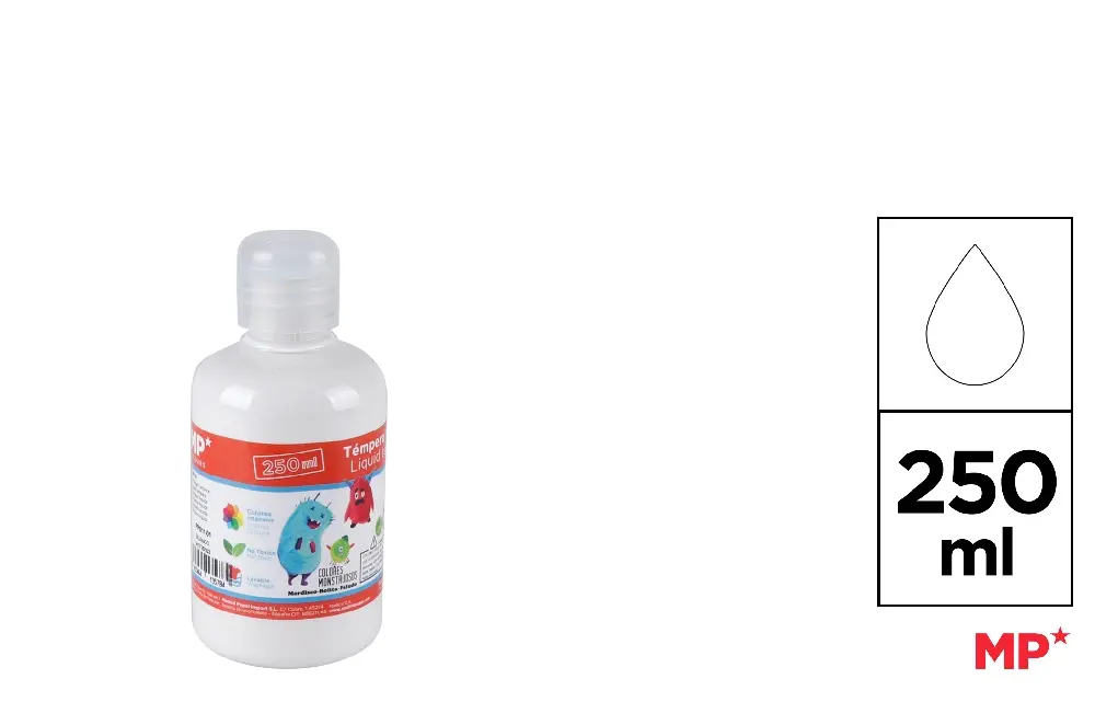 TEMPERA 250 ml WHITE