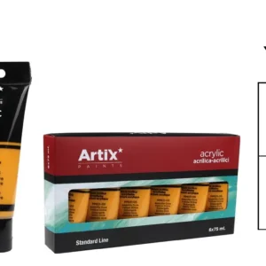 ACRYLIC PAINT YELLOW OCHRE 75 ml