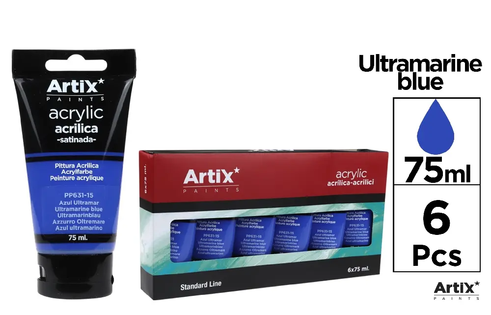 NAVY BLUE ACRYLIC PAINT 75 ml