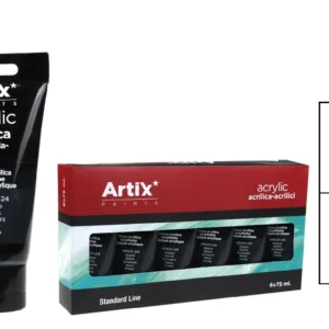 BLACK ACRYLIC PAINT 75 ml