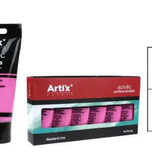 MAGENTA PINK ACRYLIC PAINT 75 ml