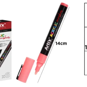 CORAL ACRYLIC MARKER.