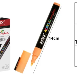 OCHRE ACRYLIC MARKER.