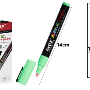 APPLE GREEN ACRYLIC MARKER.