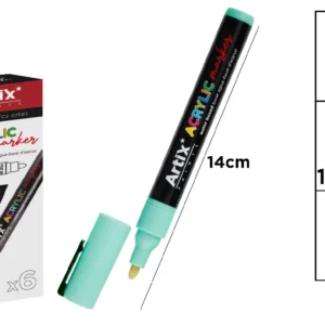 MINT GREEN ACRYLIC MARKER.