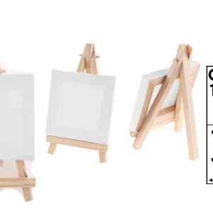 MINI CANVAS WITH EASEL 10 x 10 cm 280